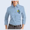 Ladies-3/4 Sleeve Easy Care Shirt Thumbnail