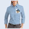 Ladies-3/4 Sleeve Easy Care Shirt Thumbnail