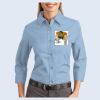 Ladies-3/4 Sleeve Easy Care Shirt Thumbnail