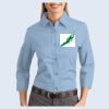 Ladies-3/4 Sleeve Easy Care Shirt Thumbnail