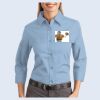 Ladies-3/4 Sleeve Easy Care Shirt Thumbnail