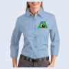Ladies-3/4 Sleeve Easy Care Shirt Thumbnail