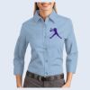 Ladies-3/4 Sleeve Easy Care Shirt Thumbnail