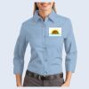 Ladies-3/4 Sleeve Easy Care Shirt Thumbnail