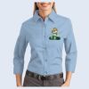 Ladies-3/4 Sleeve Easy Care Shirt Thumbnail