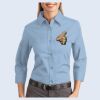 Ladies-3/4 Sleeve Easy Care Shirt Thumbnail