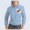 Ladies-3/4 Sleeve Easy Care Shirt Thumbnail