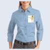 Ladies-3/4 Sleeve Easy Care Shirt Thumbnail