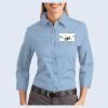 Ladies-3/4 Sleeve Easy Care Shirt Thumbnail