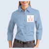 Ladies-3/4 Sleeve Easy Care Shirt Thumbnail