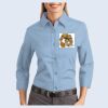 Ladies-3/4 Sleeve Easy Care Shirt Thumbnail