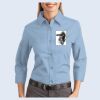 Ladies-3/4 Sleeve Easy Care Shirt Thumbnail