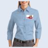 Ladies-3/4 Sleeve Easy Care Shirt Thumbnail