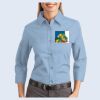 Ladies-3/4 Sleeve Easy Care Shirt Thumbnail