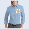 Ladies-3/4 Sleeve Easy Care Shirt Thumbnail
