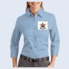 Ladies-3/4 Sleeve Easy Care Shirt Thumbnail