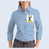 Ladies-3/4 Sleeve Easy Care Shirt Thumbnail