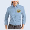 Ladies-3/4 Sleeve Easy Care Shirt Thumbnail