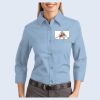 Ladies-3/4 Sleeve Easy Care Shirt Thumbnail