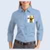 Ladies-3/4 Sleeve Easy Care Shirt Thumbnail