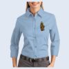 Ladies-3/4 Sleeve Easy Care Shirt Thumbnail