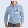 Ladies-3/4 Sleeve Easy Care Shirt Thumbnail