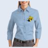 Ladies-3/4 Sleeve Easy Care Shirt Thumbnail