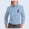 Ladies-3/4 Sleeve Easy Care Shirt Thumbnail