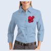 Ladies-3/4 Sleeve Easy Care Shirt Thumbnail