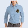 Ladies-3/4 Sleeve Easy Care Shirt Thumbnail