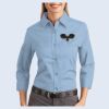 Ladies-3/4 Sleeve Easy Care Shirt Thumbnail