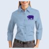 Ladies-3/4 Sleeve Easy Care Shirt Thumbnail