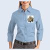 Ladies-3/4 Sleeve Easy Care Shirt Thumbnail
