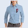 Ladies-3/4 Sleeve Easy Care Shirt Thumbnail