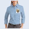 Ladies-3/4 Sleeve Easy Care Shirt Thumbnail