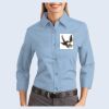 Ladies-3/4 Sleeve Easy Care Shirt Thumbnail