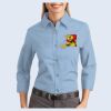 Ladies-3/4 Sleeve Easy Care Shirt Thumbnail