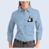 Ladies-3/4 Sleeve Easy Care Shirt Thumbnail