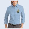 Ladies-3/4 Sleeve Easy Care Shirt Thumbnail