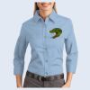 Ladies-3/4 Sleeve Easy Care Shirt Thumbnail