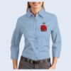 Ladies-3/4 Sleeve Easy Care Shirt Thumbnail