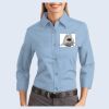 Ladies-3/4 Sleeve Easy Care Shirt Thumbnail