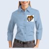Ladies-3/4 Sleeve Easy Care Shirt Thumbnail