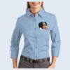 Ladies-3/4 Sleeve Easy Care Shirt Thumbnail