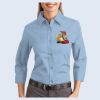 Ladies-3/4 Sleeve Easy Care Shirt Thumbnail