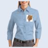 Ladies-3/4 Sleeve Easy Care Shirt Thumbnail