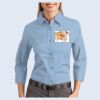 Ladies-3/4 Sleeve Easy Care Shirt Thumbnail