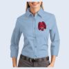 Ladies-3/4 Sleeve Easy Care Shirt Thumbnail