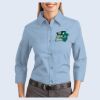 Ladies-3/4 Sleeve Easy Care Shirt Thumbnail