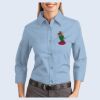 Ladies-3/4 Sleeve Easy Care Shirt Thumbnail